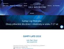 Tablet Screenshot of campy.com.pl
